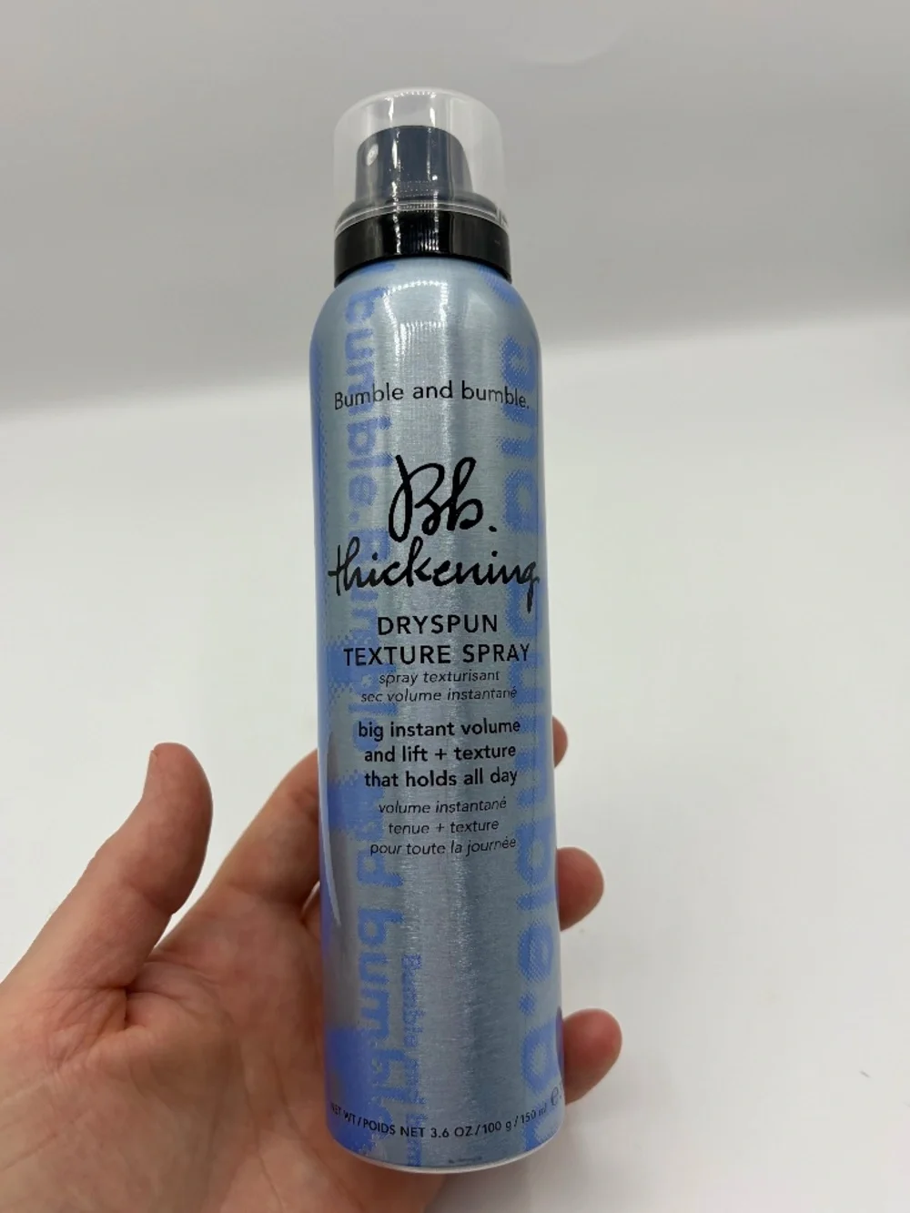 Bb Thickening Dryspun Texture Spray NWT